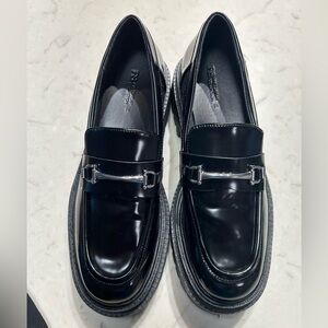 Pull & Bear Black Platform Loafers – EU 41 / US Women’s 10